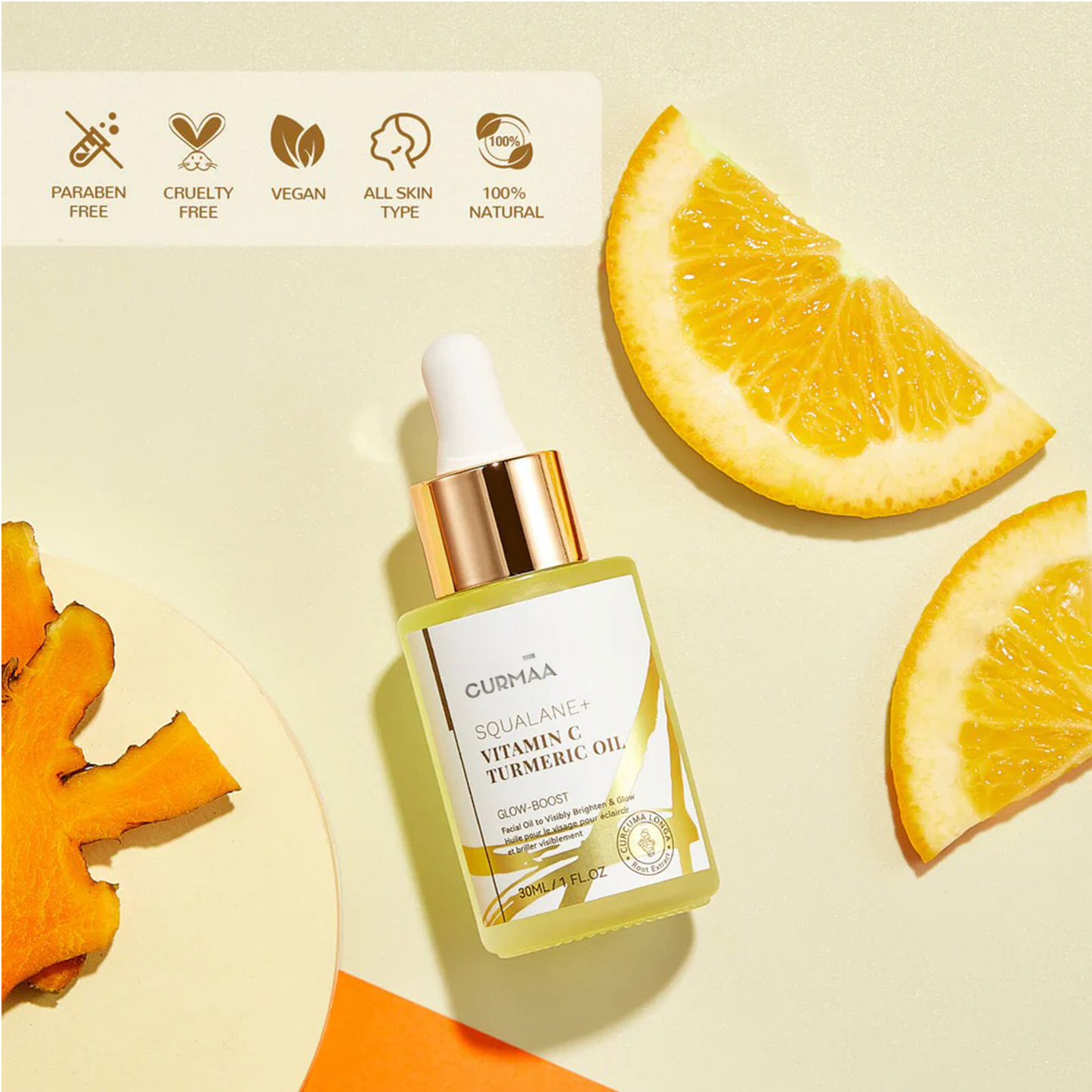 Aceite de Cúrcuma y Vitamina C  – 30 ml