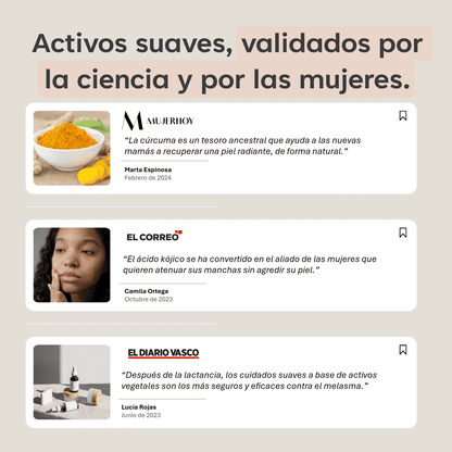 PADS ANTIMANCHAS CURCUMINA Y KÓJICO - 40 UNIDADES