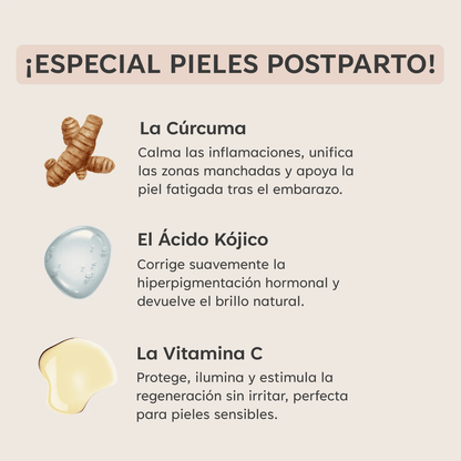 PADS ANTIMANCHAS CURCUMINA Y KÓJICO - 40 UNIDADES