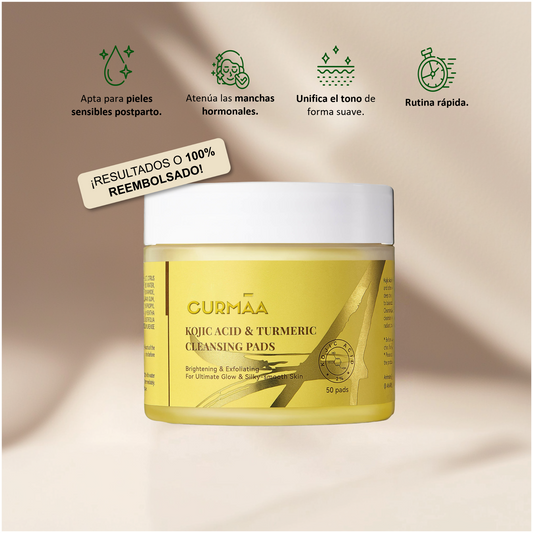 PADS ANTIMANCHAS CURCUMINA Y KÓJICO - 40 UNIDADES
